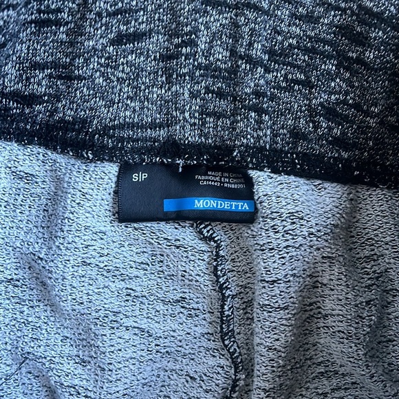 mondetta women’s grey patterned lounge joggers - Picture 2 of 7